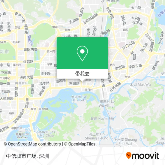 中信城市广场地图