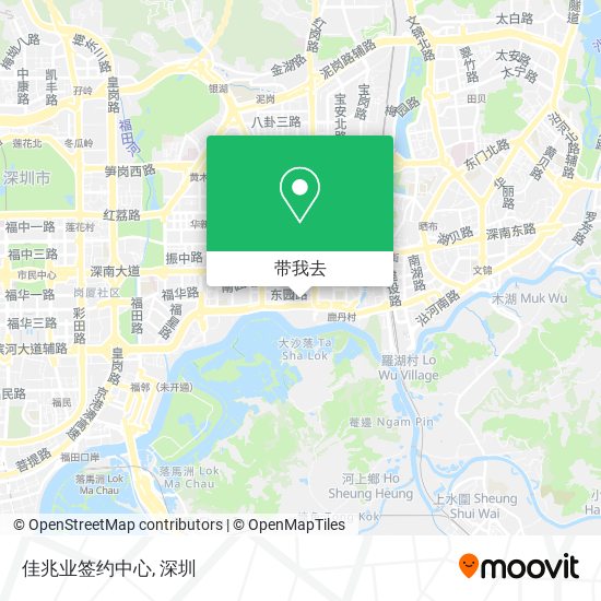 佳兆业签约中心地图