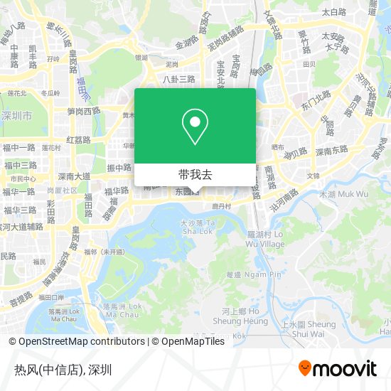 热风(中信店)地图