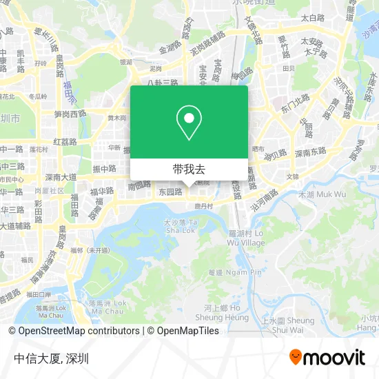 中信大厦地图