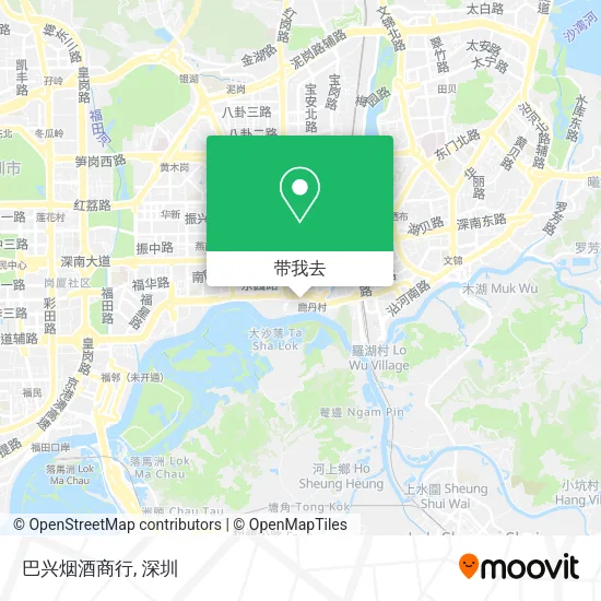 巴兴烟酒商行地图