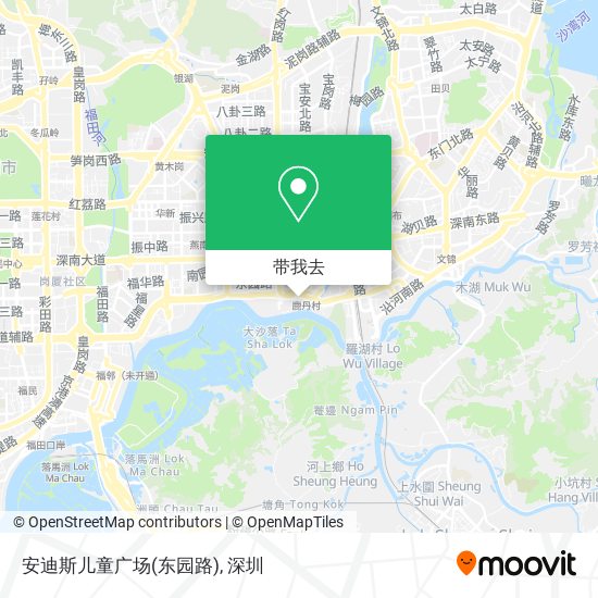 安迪斯儿童广场(东园路)地图