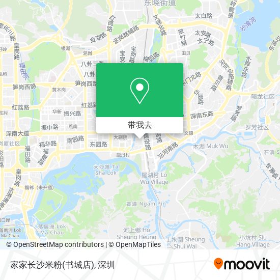 家家长沙米粉(书城店)地图