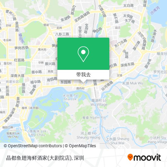 晶都鱼翅海鲜酒家(大剧院店)地图