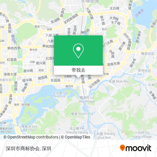 深圳市商标协会地图
