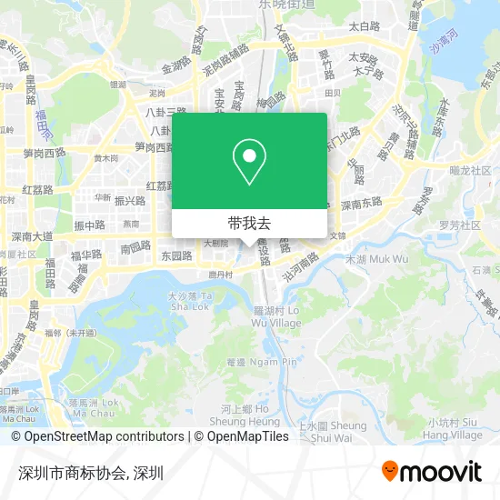 深圳市商标协会地图