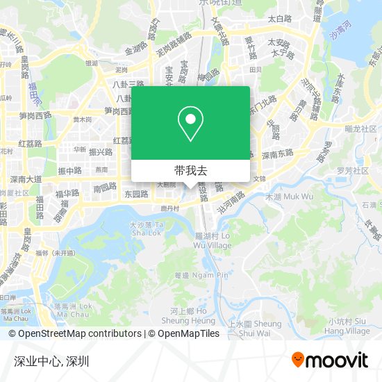 深业中心地图
