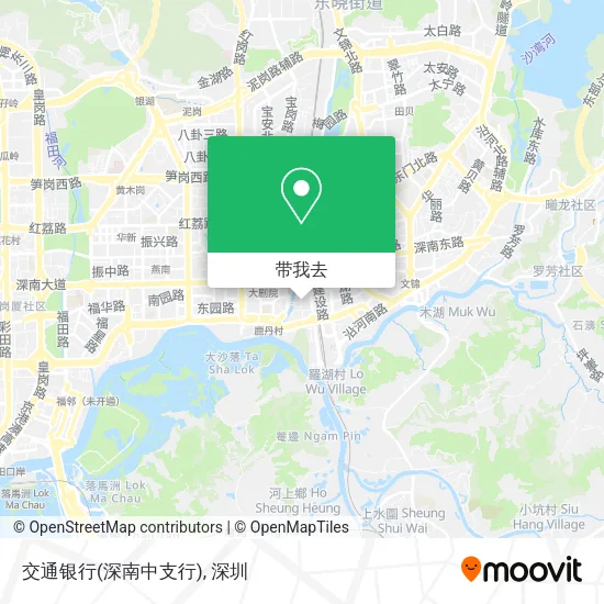 交通银行(深南中支行)地图