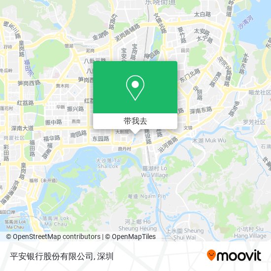 平安银行股份有限公司地图