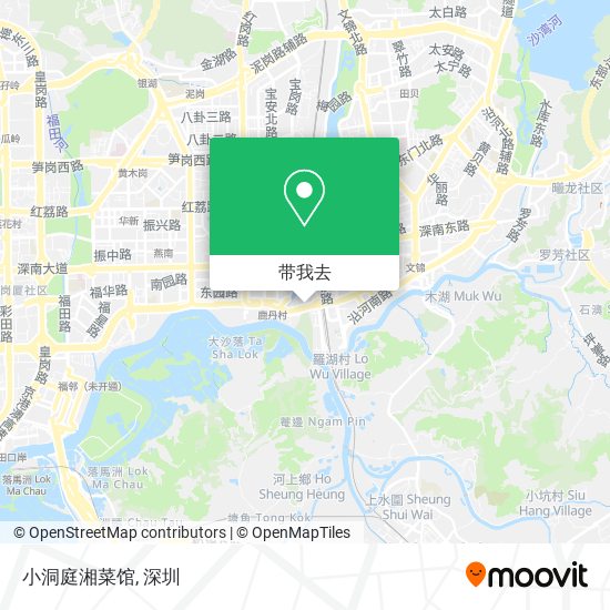 小洞庭湘菜馆地图