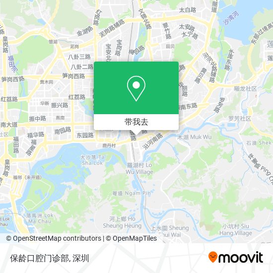 保龄口腔门诊部地图