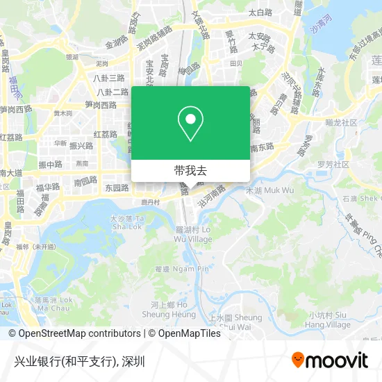 兴业银行(和平支行)地图