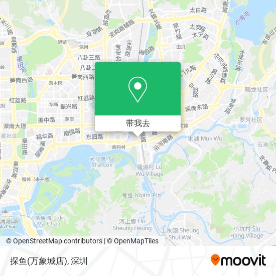 探鱼(万象城店)地图