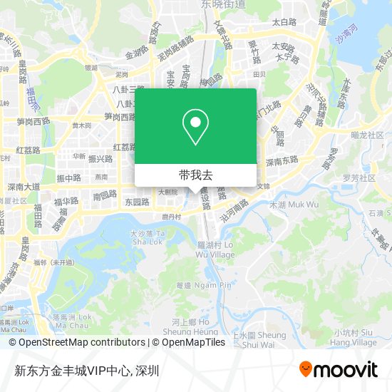新东方金丰城VIP中心地图