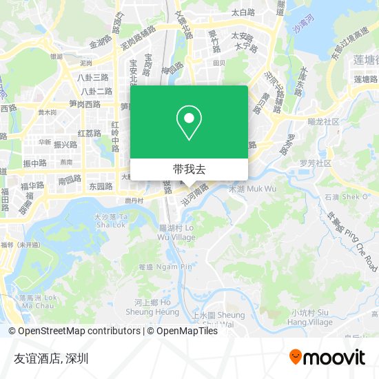 友谊酒店地图