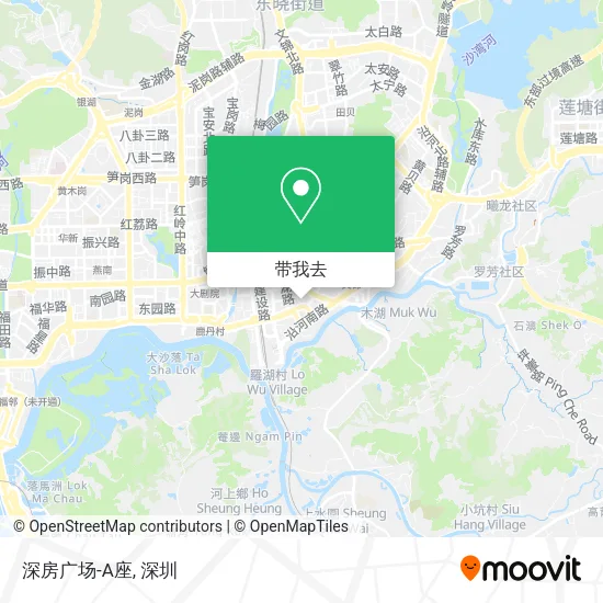 深房广场-A座地图