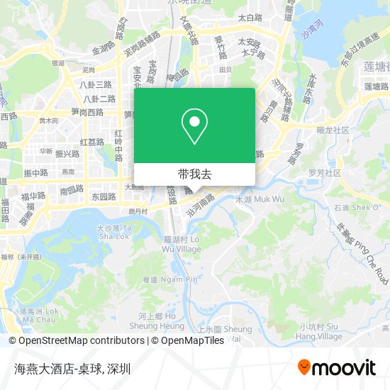海燕大酒店-桌球地图