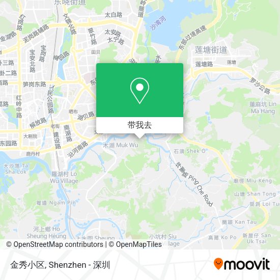 金秀小区地图