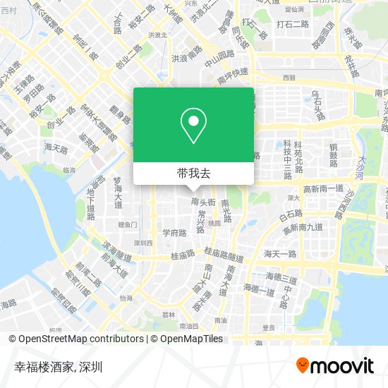 幸福楼酒家地图