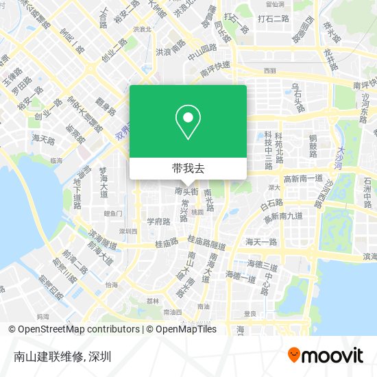 南山建联维修地图