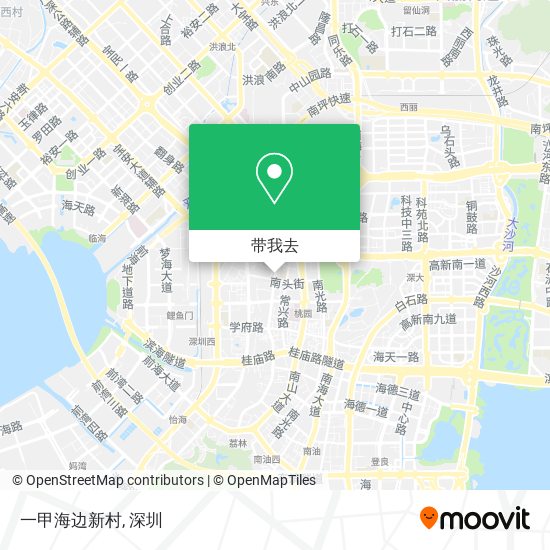 一甲海边新村地图