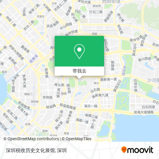 深圳税收历史文化展馆地图