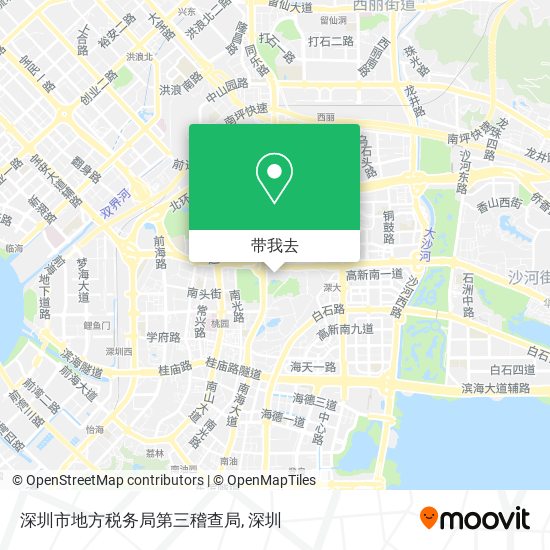 深圳市地方税务局第三稽查局地图