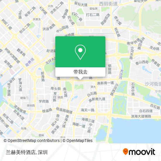 兰赫美特酒店地图
