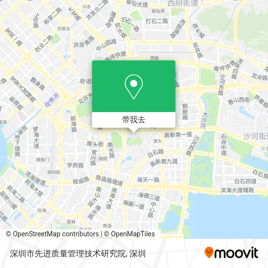 深圳市先进质量管理技术研究院地图