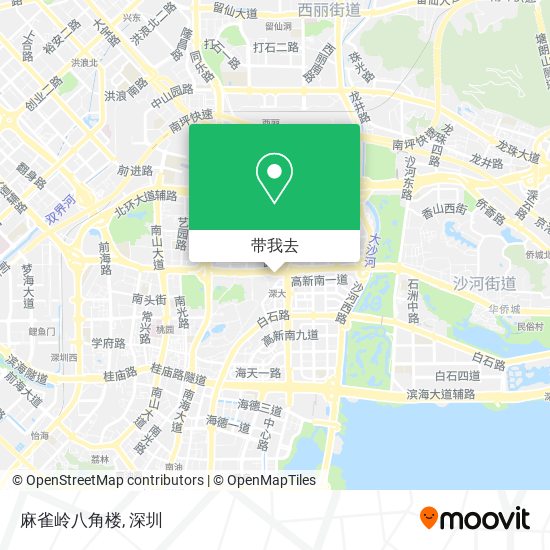 麻雀岭八角楼地图