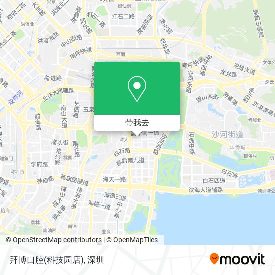 拜博口腔(科技园店)地图