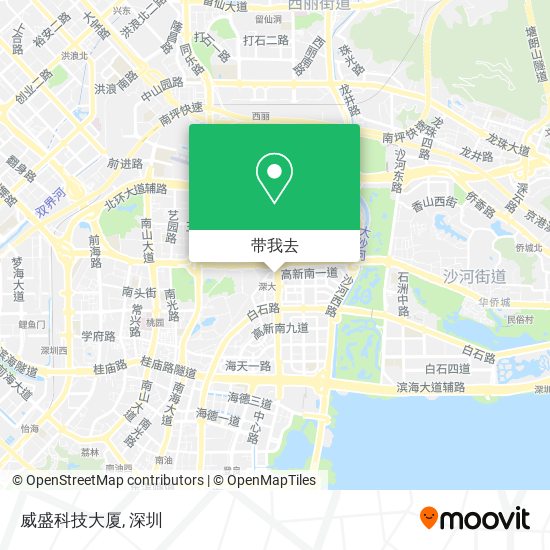 威盛科技大厦地图