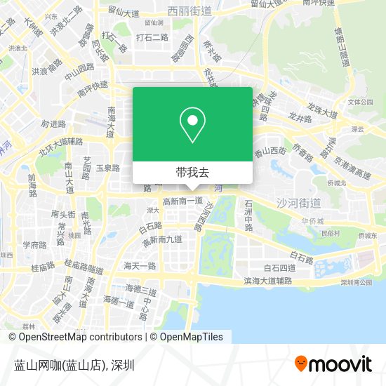 蓝山网咖(蓝山店)地图
