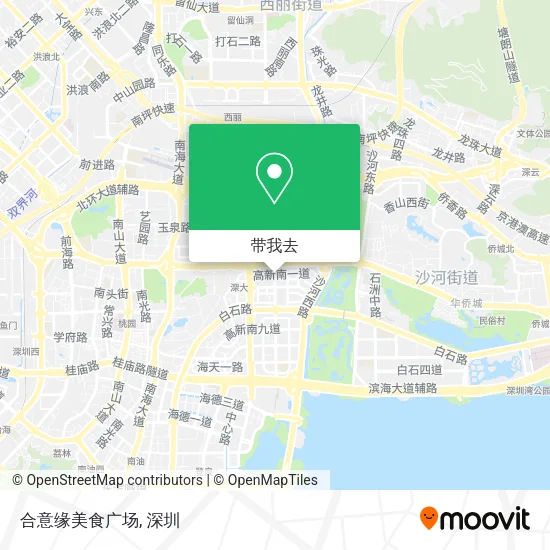 合意缘美食广场地图