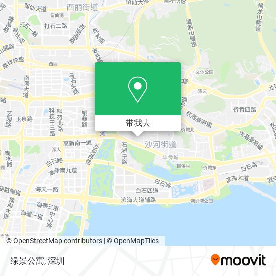 绿景公寓地图