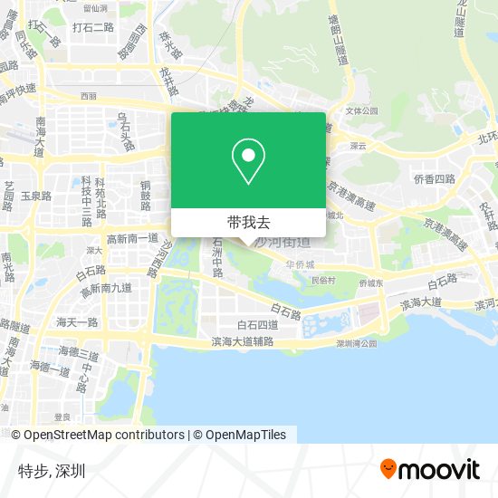 特步地图