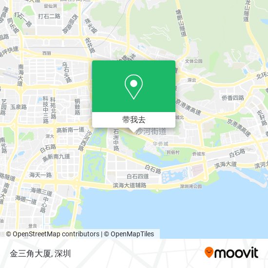 金三角大厦地图