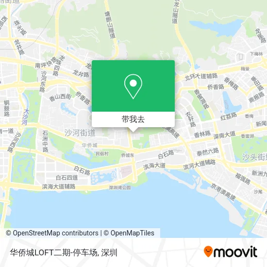 华侨城LOFT二期-停车场地图