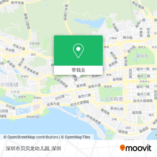 深圳市贝贝龙幼儿园地图