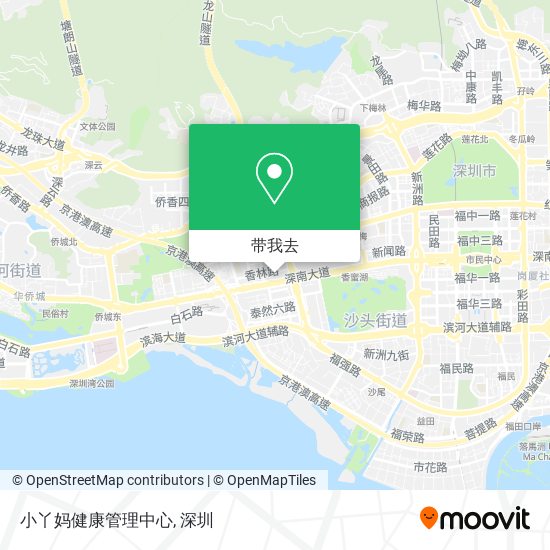 小丫妈健康管理中心地图