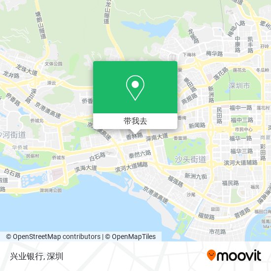 兴业银行地图