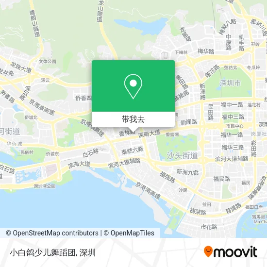 小白鸽少儿舞蹈团地图