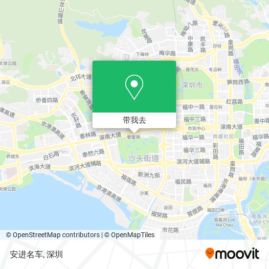 安进名车地图