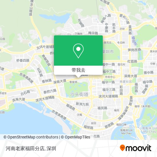 河南老家福田分店地图