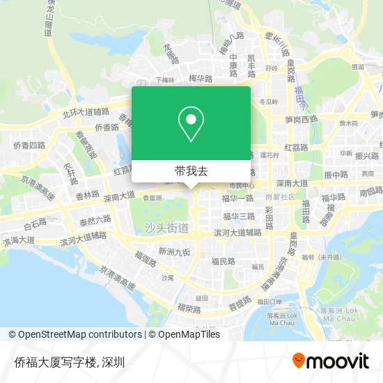 侨福大厦写字楼地图
