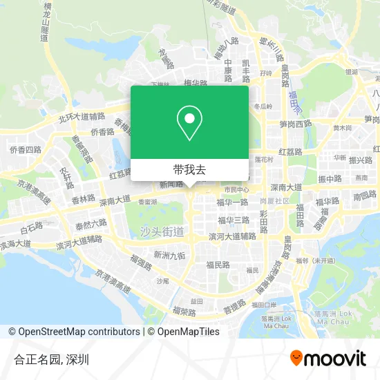 合正名园地图