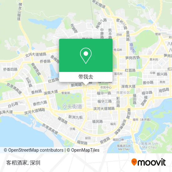 客稻酒家地图