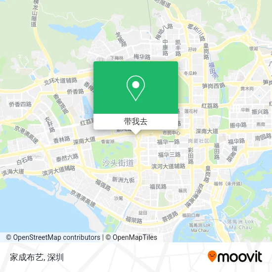 家成布艺地图