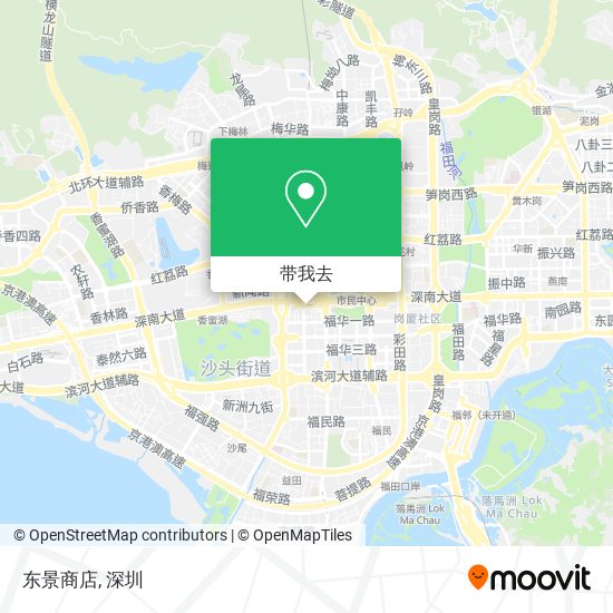 东景商店地图