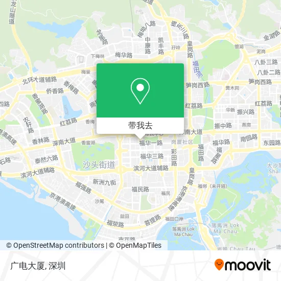 广电大厦地图